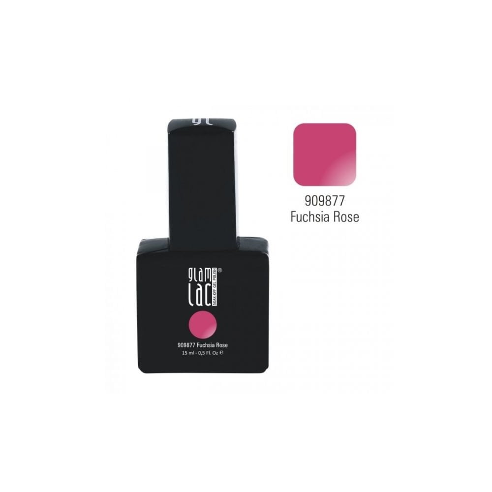 GLAMLAC Gel Polish 15ml - #909877 Fuchsia Rose