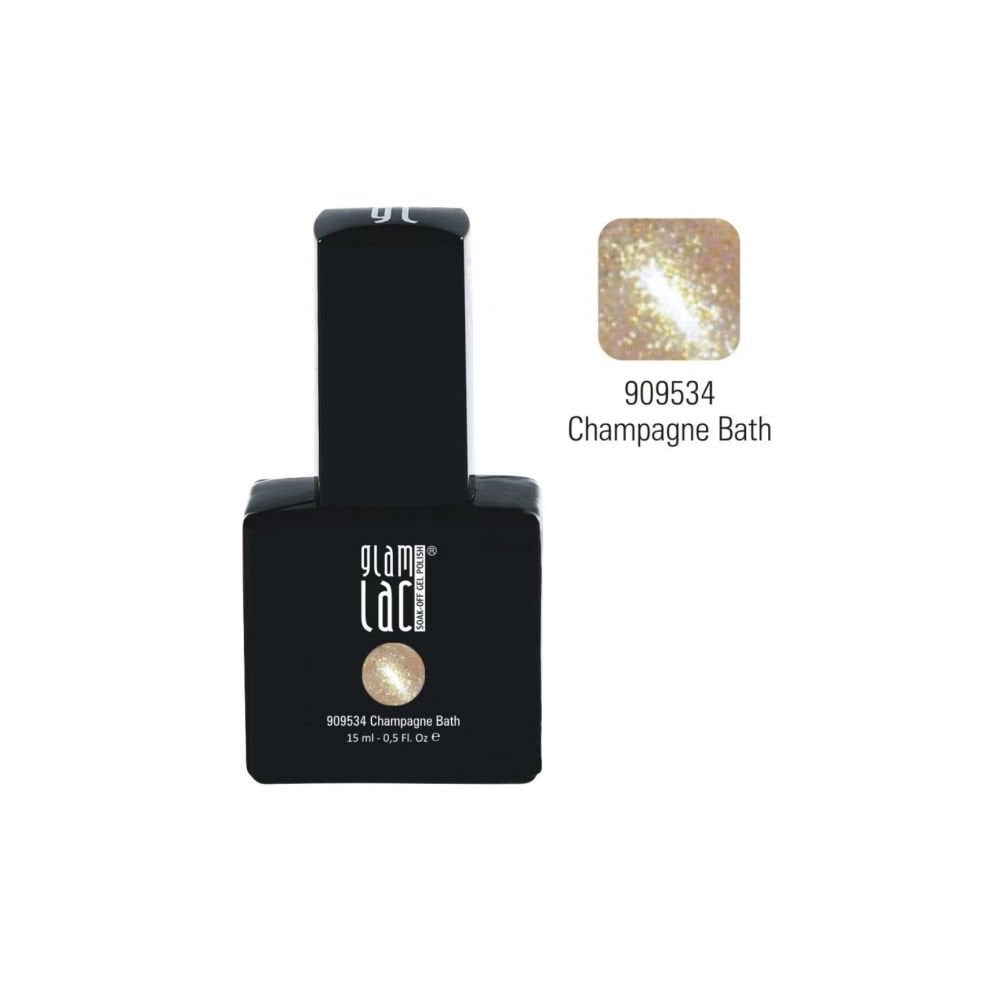 GLAMLAC Gel Polish 15ml - #909534 Champagne Bath