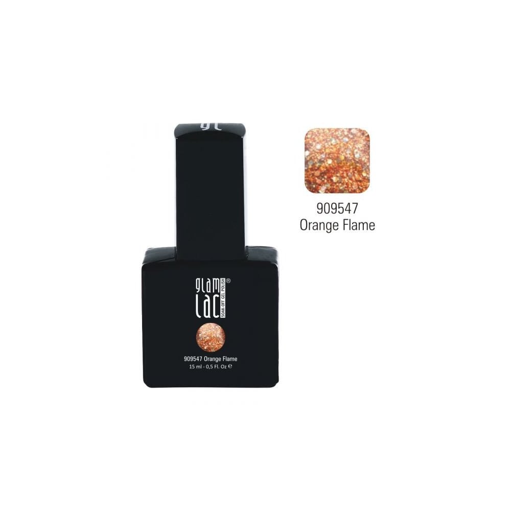 GLAMLAC Gel Polish 15ml - #909547 Orange Flame