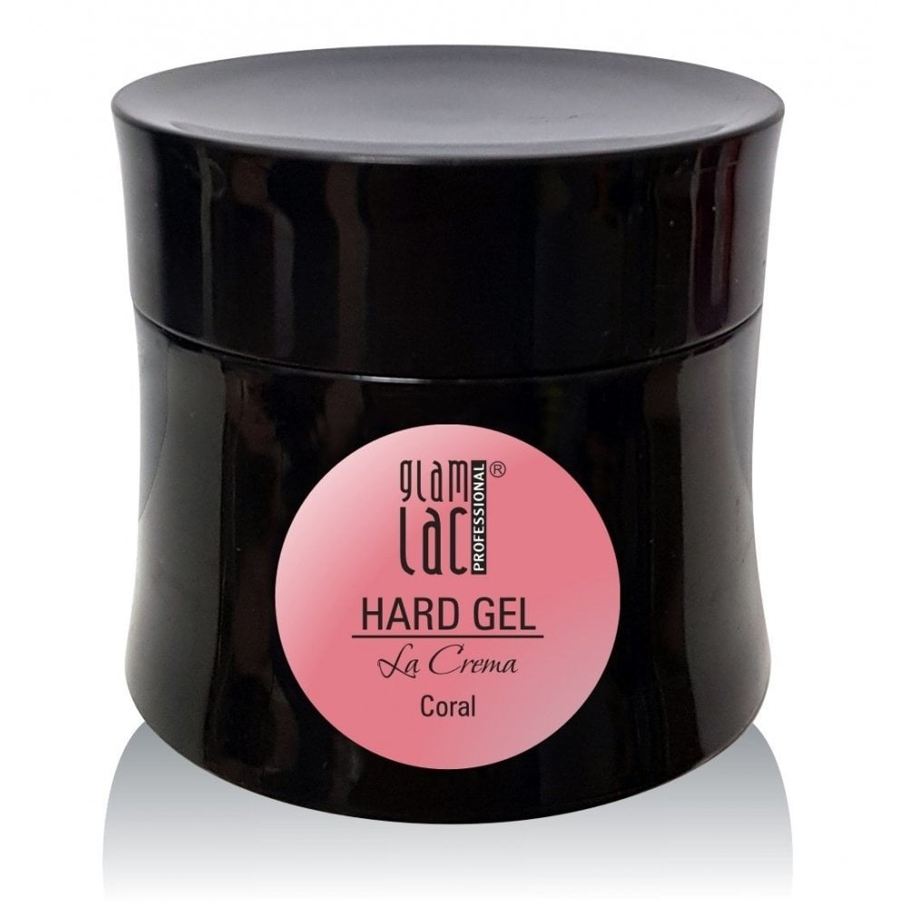 GLAMLAC Hard Gel 30ml - Coral