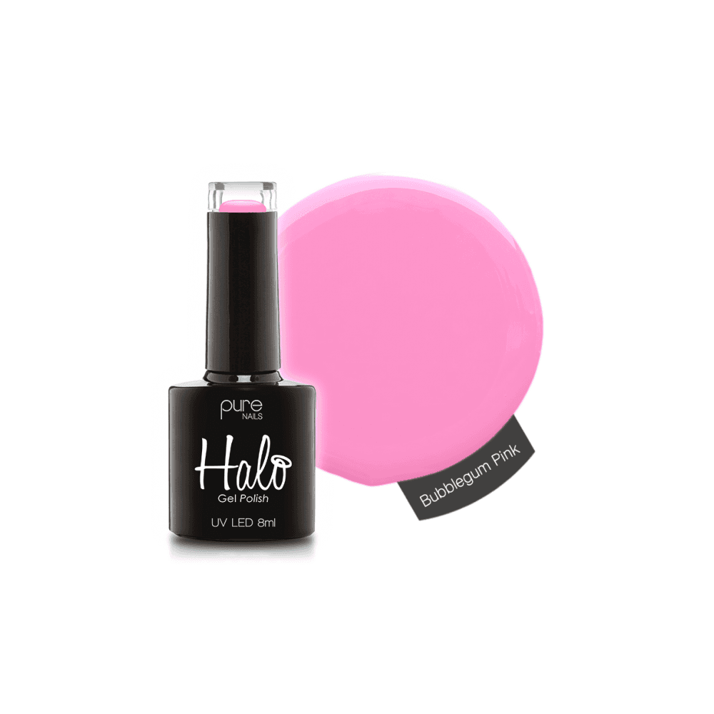 HALO Gel Polish 8ml - N2807 Bubblegum Pink (HEMA-Free)
