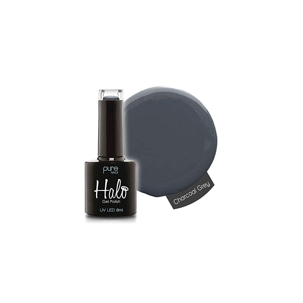 HALO Gel Polish 8ml - N2813 Charcoal Grey