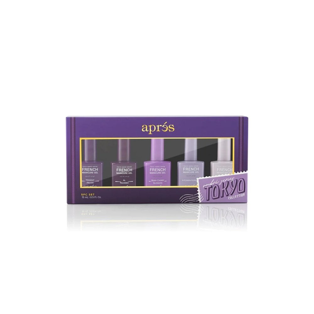 APRES French Manicure Gel - Tokyo Collection (5x15ml)