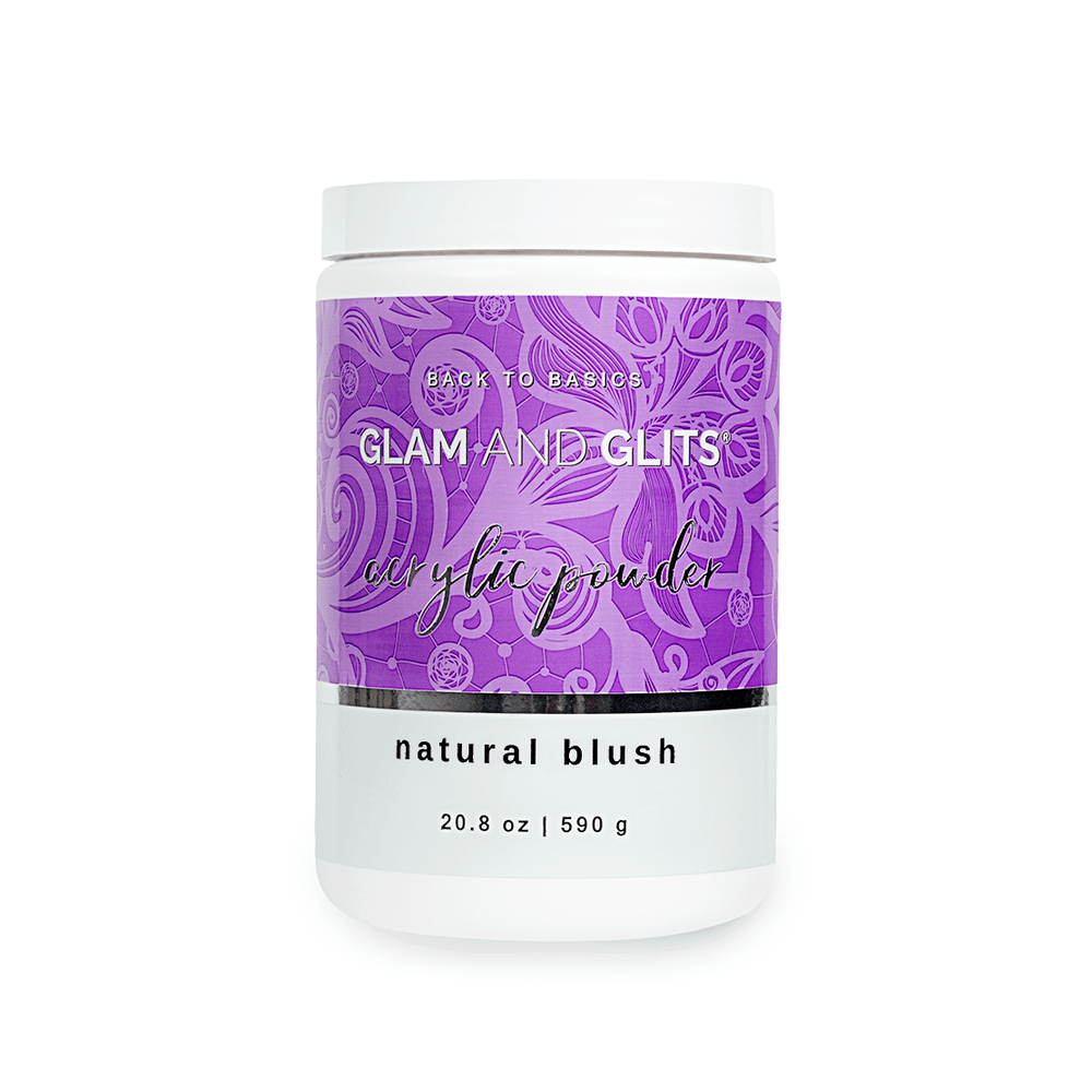GLAM & GLITS Back to Basics Acrylic Powder - Natural Blush 20.8oz/590g