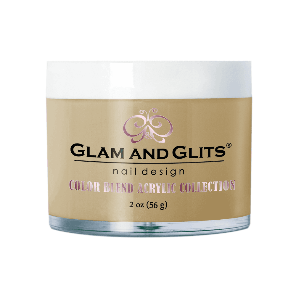 GLAM & GLITS Blend Acrylic Nail Powder 2oz / 56g - BL3053 - COVER - TAN