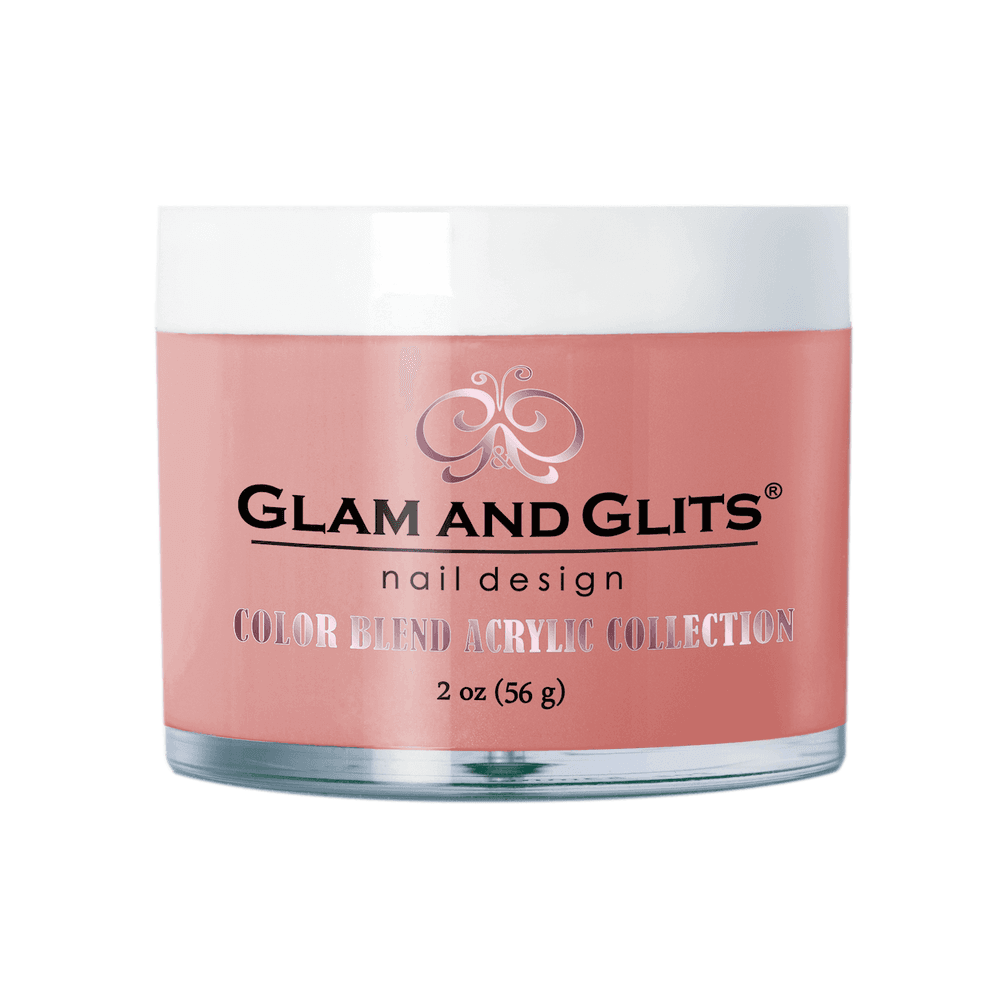 GLAM & GLITS Blend Acrylic Nail Powder 2oz / 56g - BL3060 - COVER - DARK BLUSH