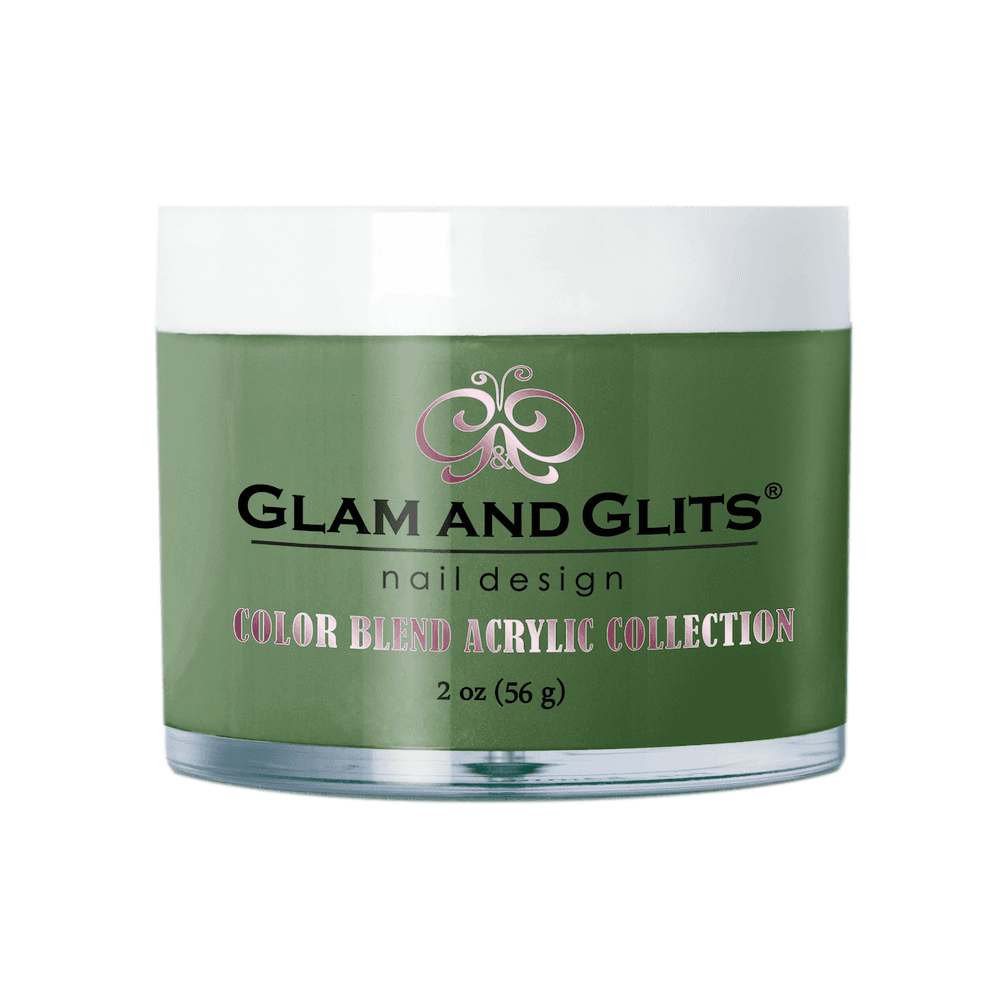 GLAM & GLITS Blend Acrylic Nail Powder 2oz / 56g - BL3070 - OLIVE YOU!