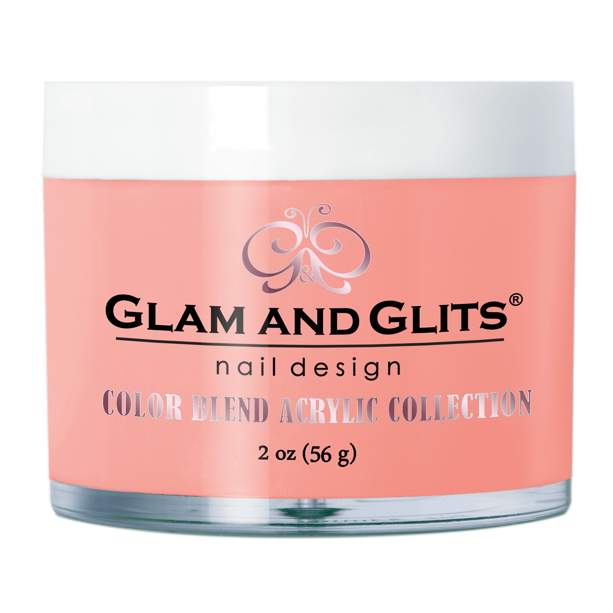 GLAM & GLITS Blend Acrylic Nail Powder 2oz / 56g - BL3101 MEL-ROSE