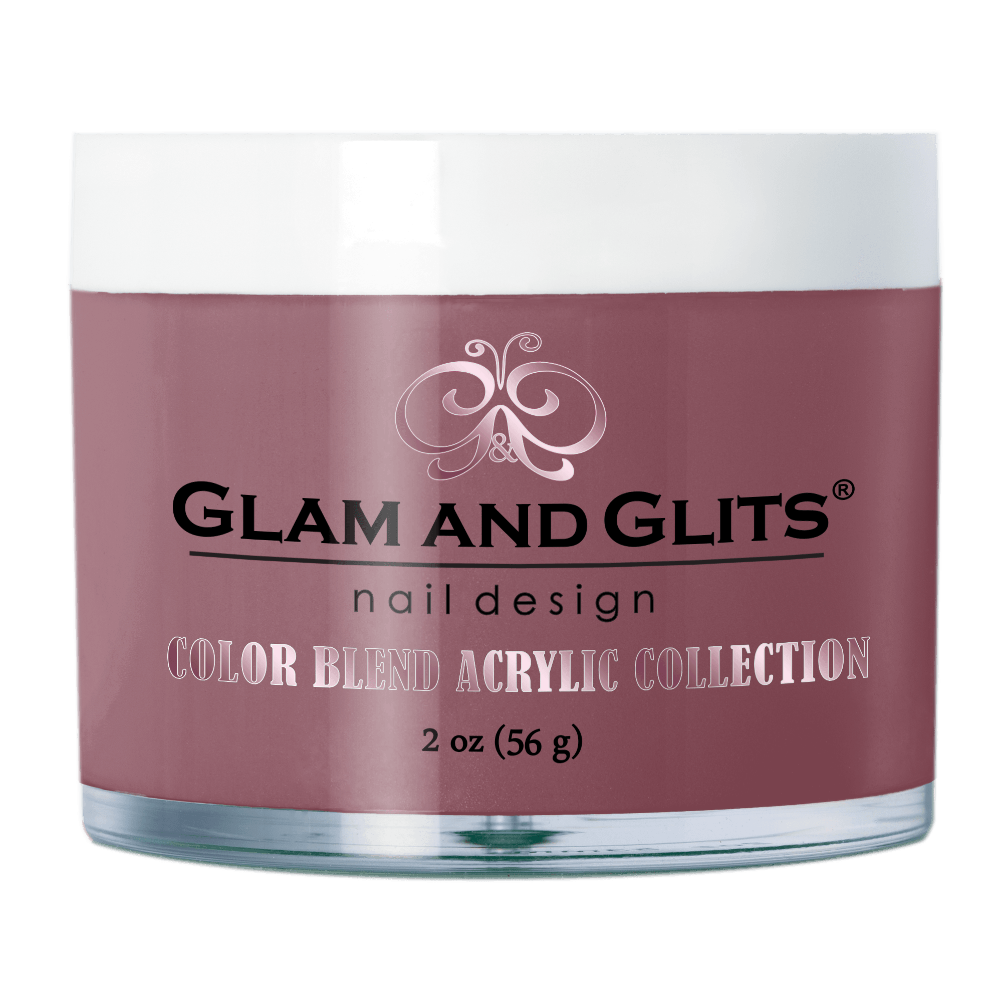 GLAM & GLITS Blend Acrylic Nail Powder 2oz / 56g - BL3106 VERY BERRY