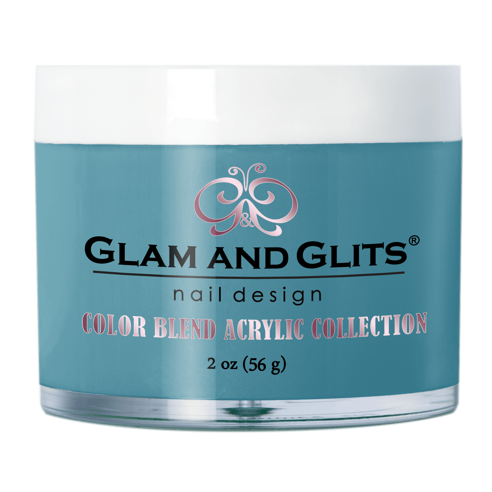 GLAM & GLITS Blend Acrylic Nail Powder 2oz / 56g - BL3113 BLUE ME AWAY