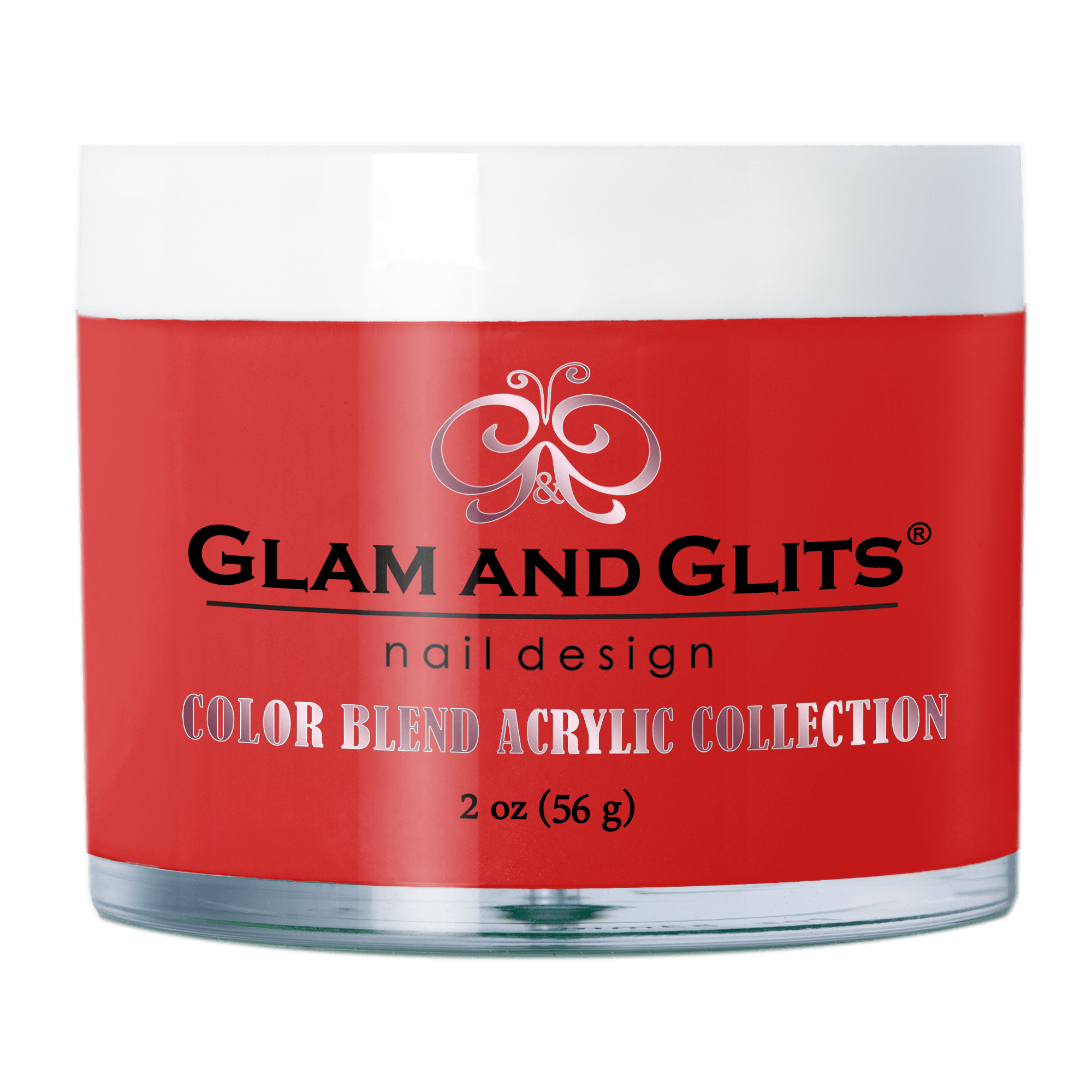 GLAM & GLITS Blend Acrylic Nail Powder 2oz / 56g - BL3119 PUCKER UP