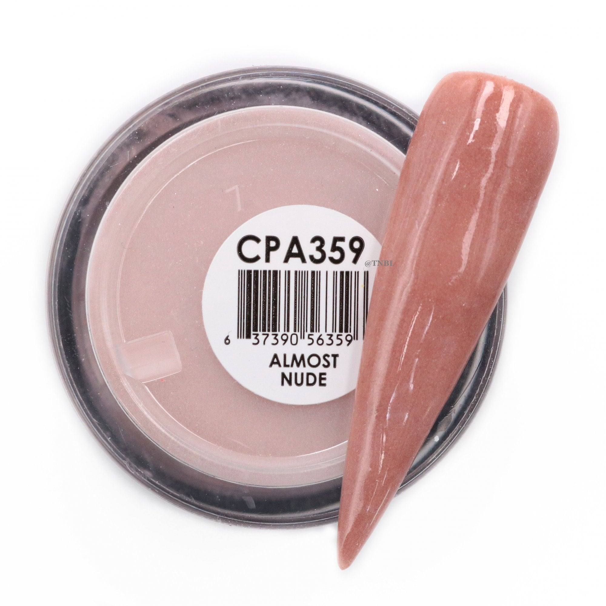 GLAM & GLITS Color Pop Acrylic Nail Powder 1oz / 28g - CPA359 ALMOST NUDE