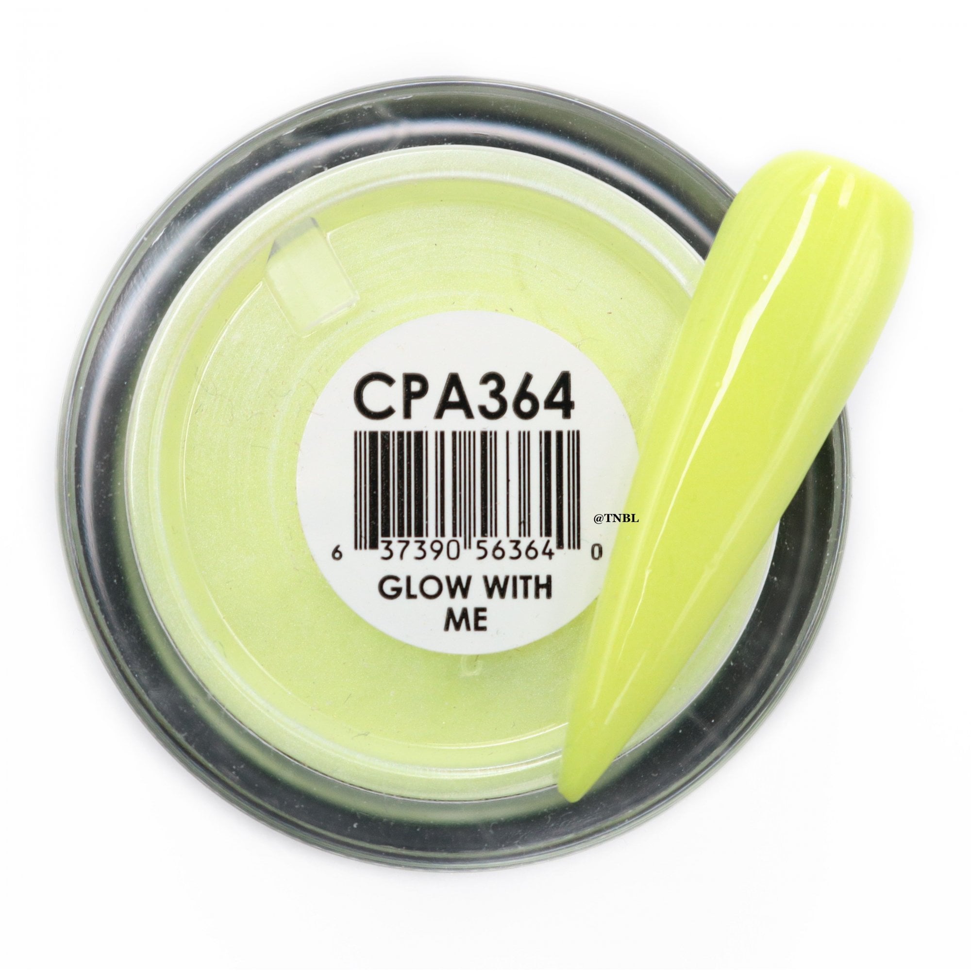 GLAM & GLITS Color Pop Acrylic Nail Powder 1oz / 28g - CPA364 GLOW WITH ME