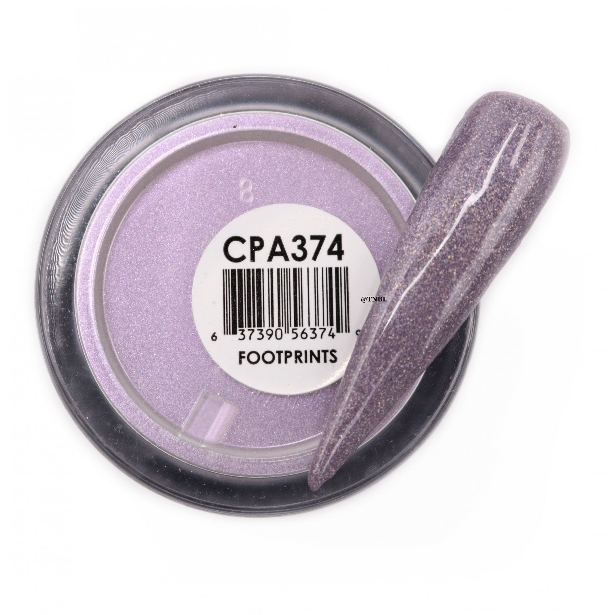 GLAM & GLITS Color Pop Acrylic Nail Powder 1oz / 28g - CPA374 FOOTPRINTS