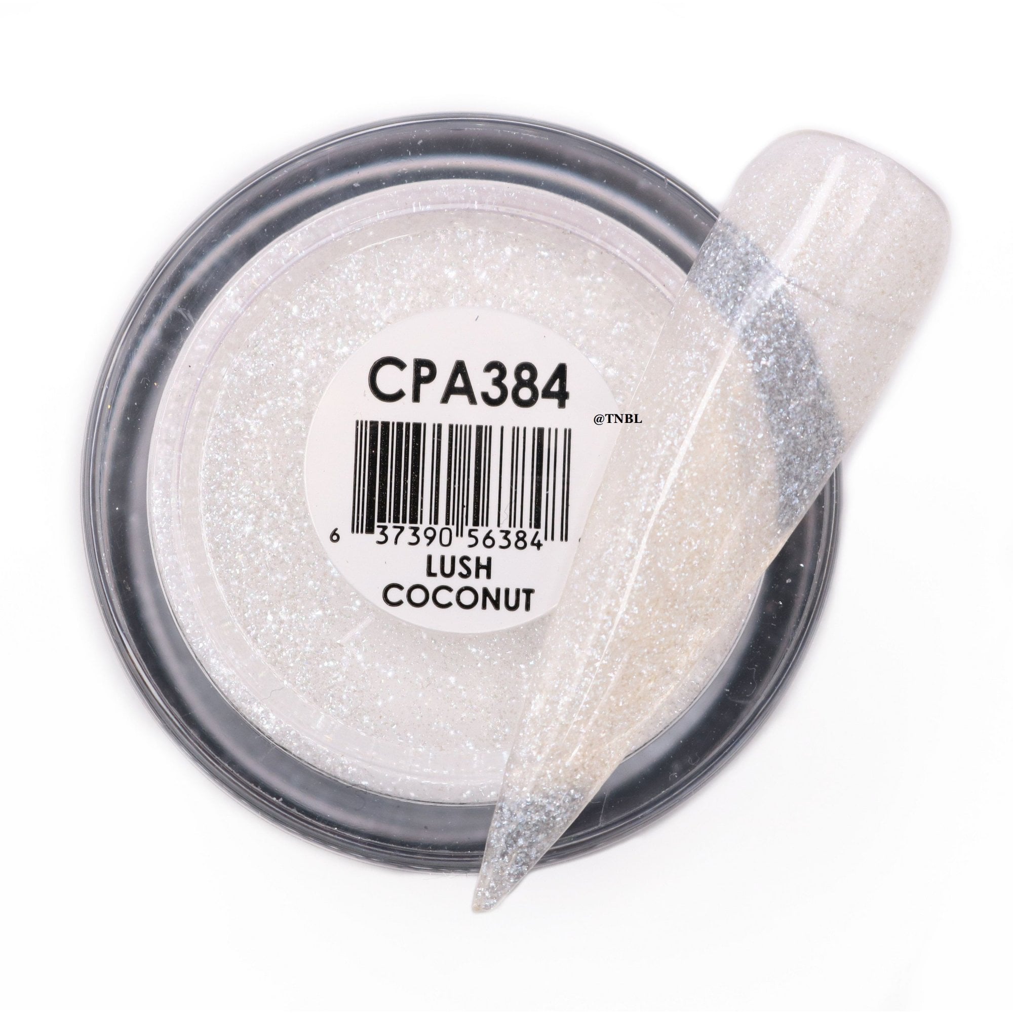 GLAM & GLITS Color Pop Acrylic Nail Powder 1oz / 28g - CPA384 LUSH COCONUT