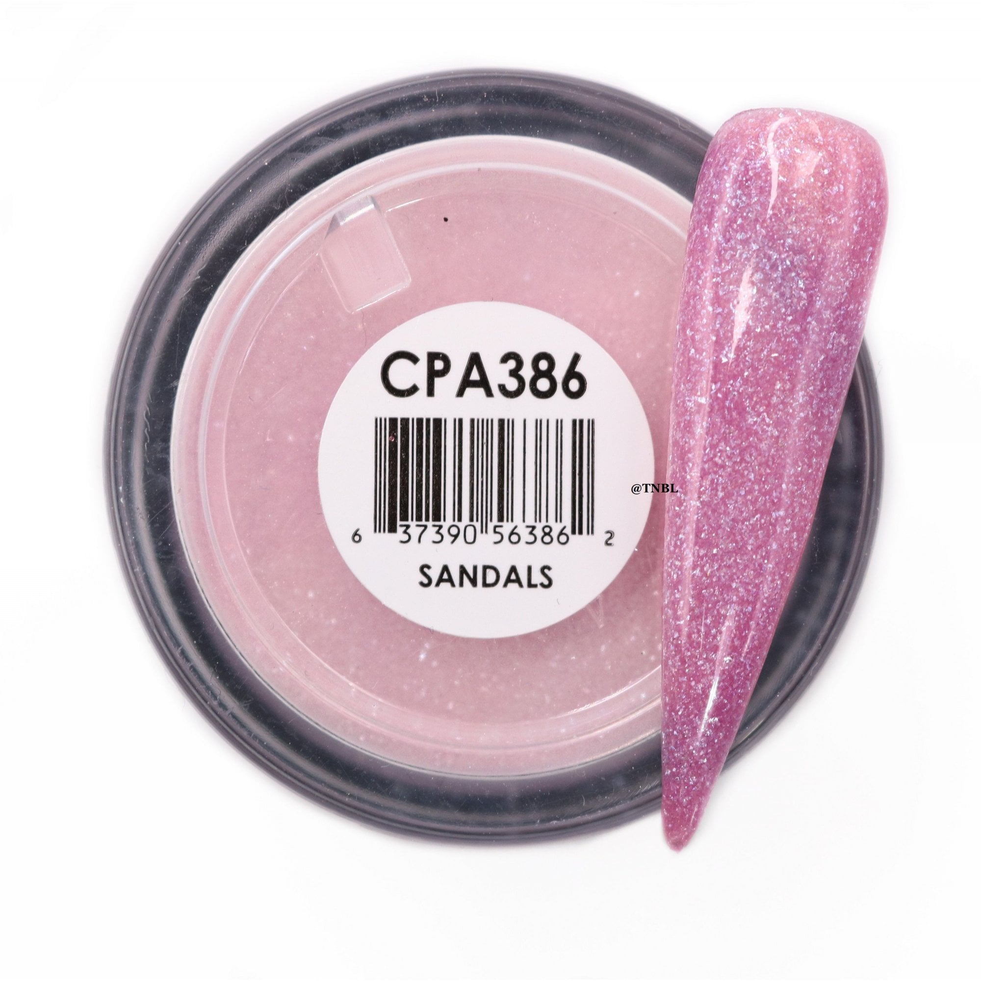 GLAM & GLITS Color Pop Acrylic Nail Powder 1oz / 28g - CPA386 SANDALS