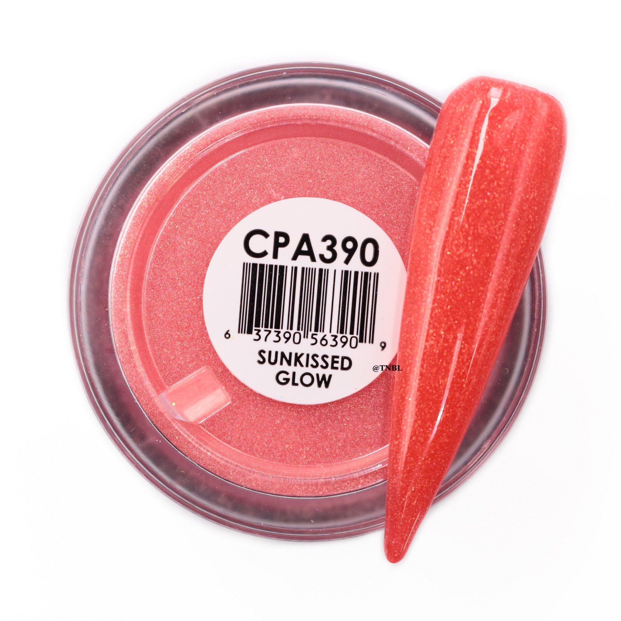 GLAM & GLITS Color Pop Acrylic Nail Powder 1oz / 28g - CPA390 SUNKISSED GLOW