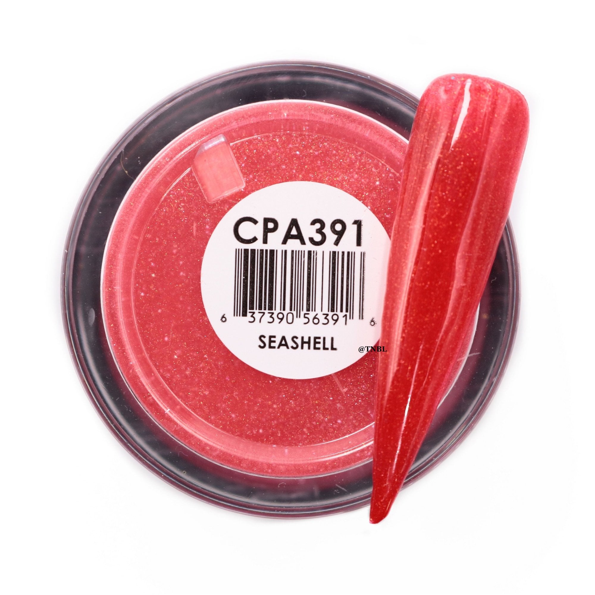 GLAM & GLITS Color Pop Acrylic Nail Powder 1oz / 28g - CPA391 SEASHELL