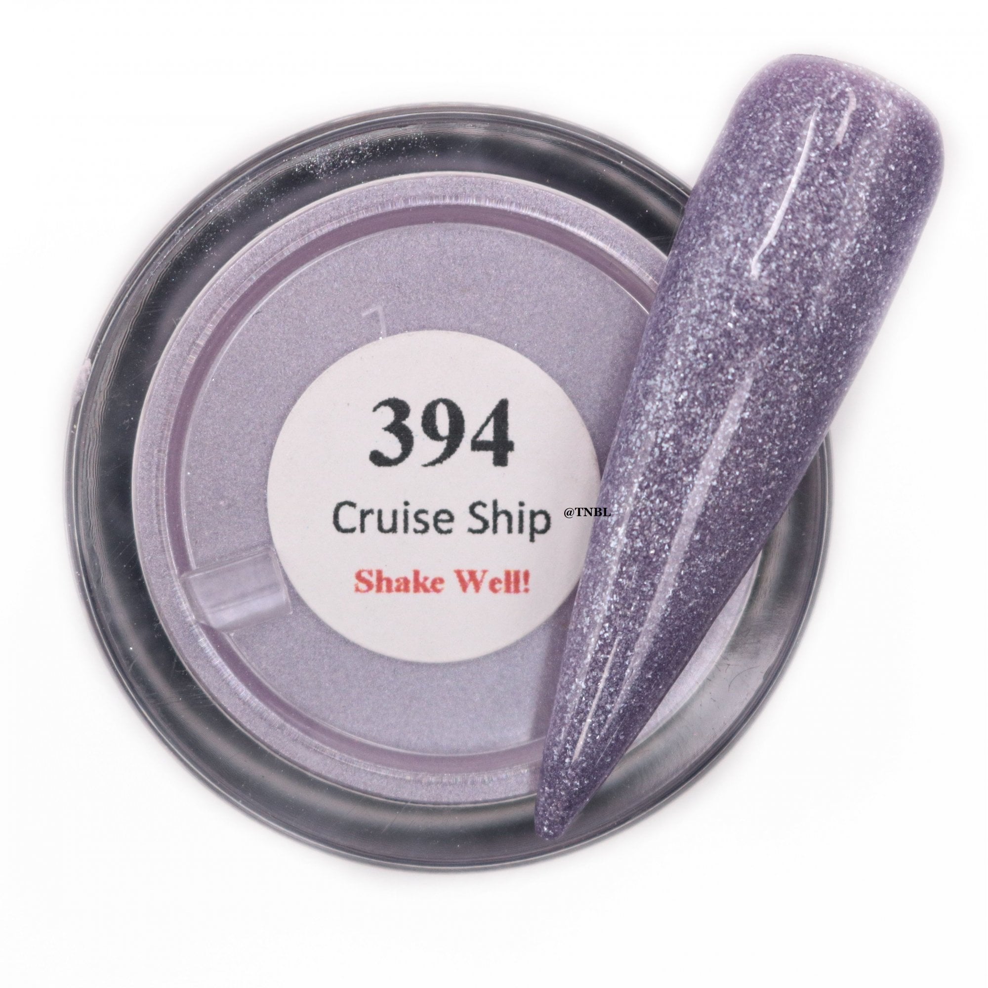 GLAM & GLITS Color Pop Acrylic Nail Powder 1oz / 28g - CPA394 CRUISE SHIP