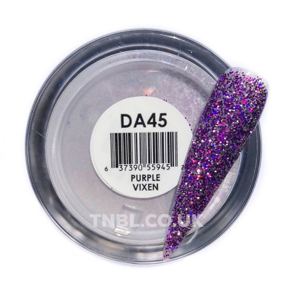 GLAM & GLITS Diamond Acrylic Nail Powder 1oz / 28g - DAC45 PURPLE VIXEN