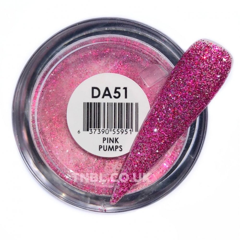 GLAM & GLITS Diamond Acrylic Nail Powder 1oz / 28g - DAC51 PINK PUMPS