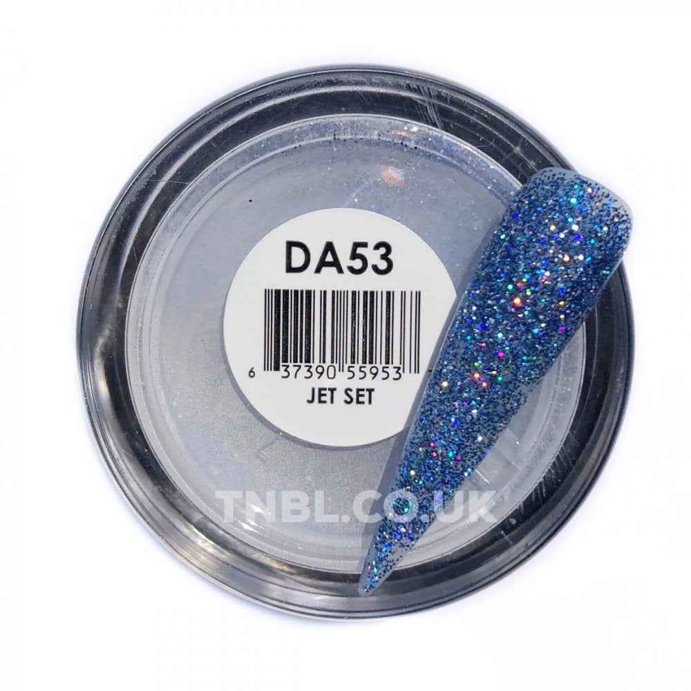 GLAM & GLITS Diamond Acrylic Nail Powder 1oz / 28g - DAC53 JET SET
