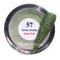 GLAM & GLITS Diamond Acrylic Nail Powder 1oz / 28g - DAC57 GREEN SMOKE
