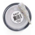GLAM & GLITS Diamond Acrylic Nail Powder 1oz / 28g - DAC67 STERLING SILVER