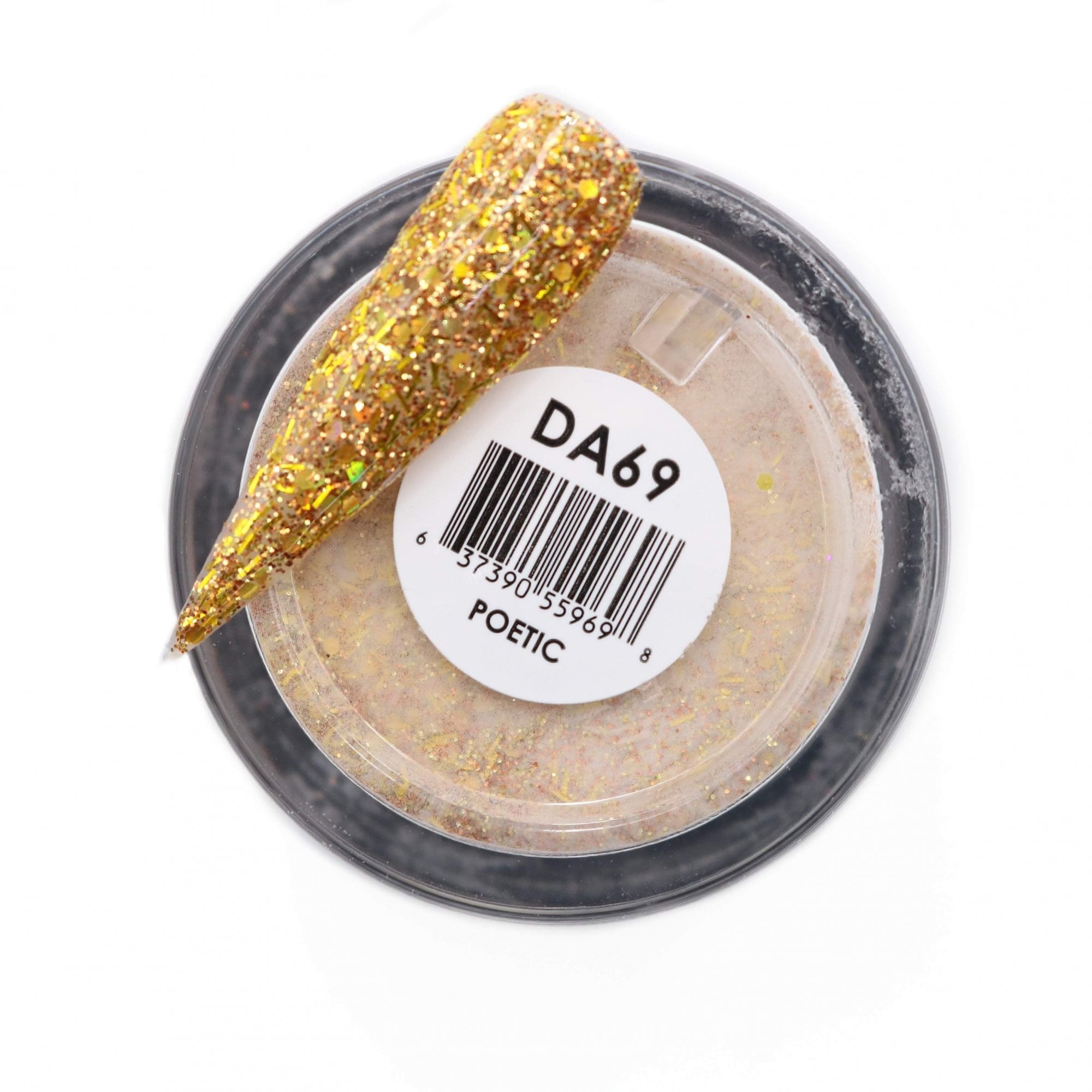 GLAM & GLITS Diamond Acrylic Nail Powder 1oz / 28g - DAC69 POETIC