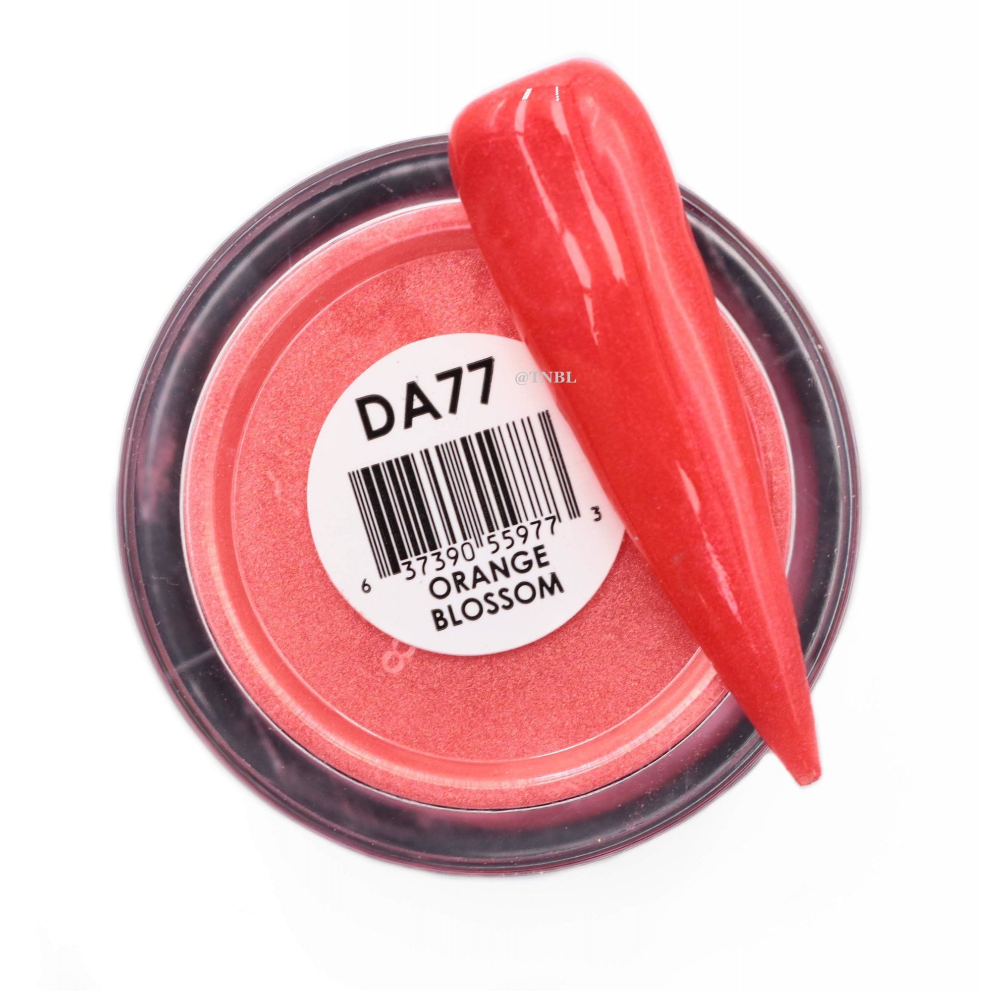 GLAM & GLITS Diamond Acrylic Nail Powder 1oz / 28g - DAC77 ORANGE BLOSSOM