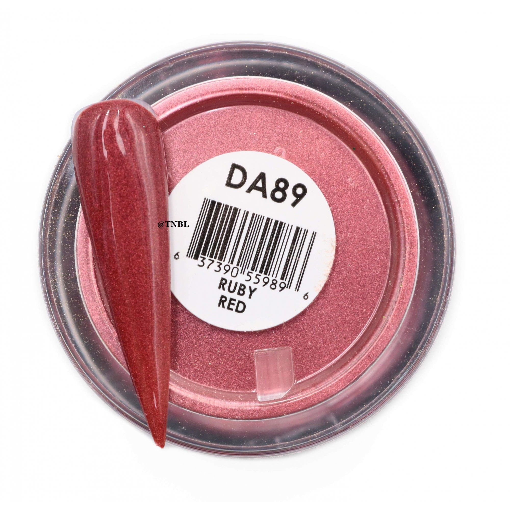 GLAM & GLITS Diamond Acrylic Nail Powder 1oz / 28g - DAC89 RUBY RED