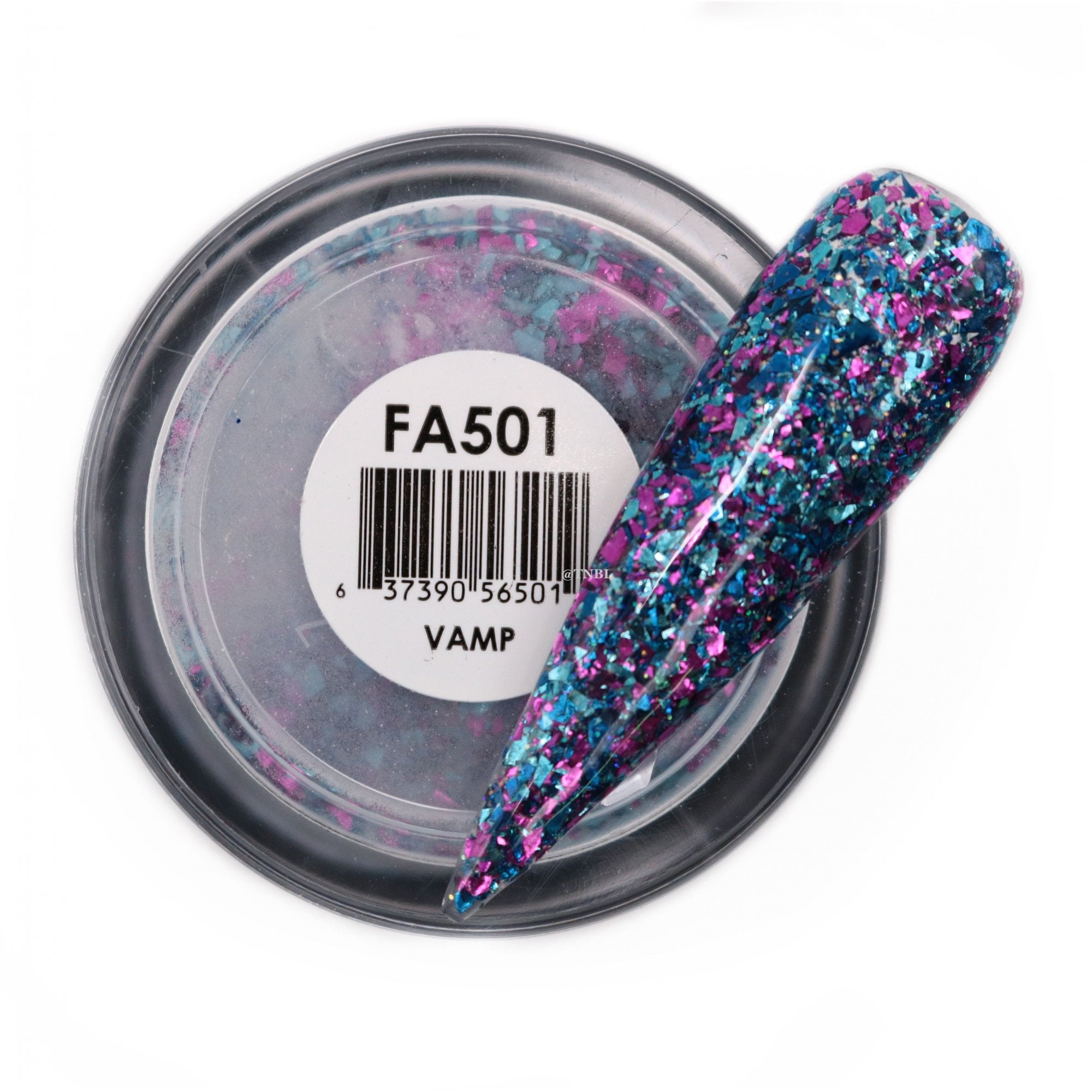 GLAM & GLITS Fantasy Acrylic Nail Powder 1oz / 28g - FAC501 VAMP