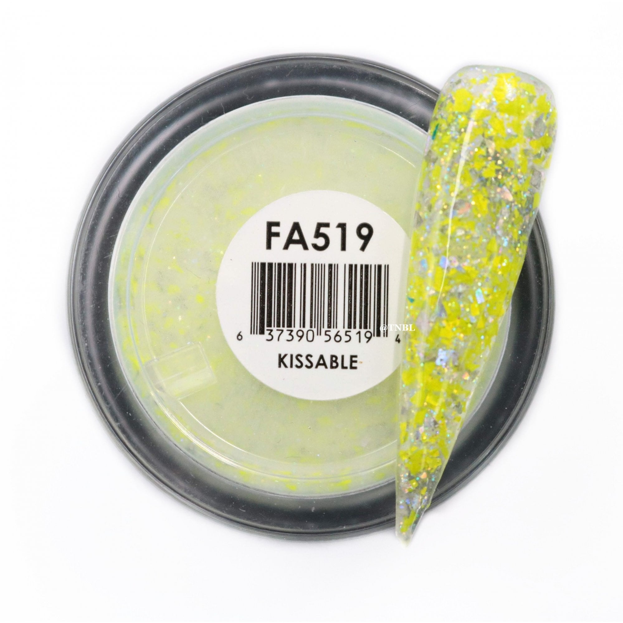 GLAM & GLITS Fantasy Acrylic Nail Powder 1oz / 28g - FAC519 KISSABLE