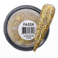 GLAM & GLITS Fantasy Acrylic Nail Powder 1oz / 28g - FAC524 GORGEOUS GOLD
