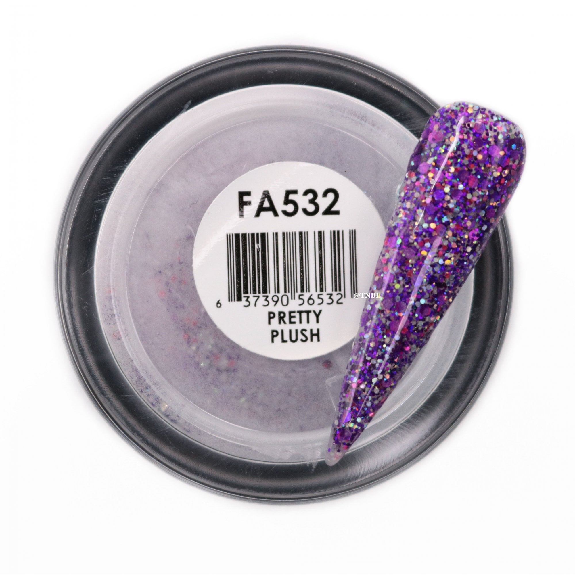 GLAM & GLITS Fantasy Acrylic Nail Powder 1oz / 28g - FAC532 PRETTY PLUSH