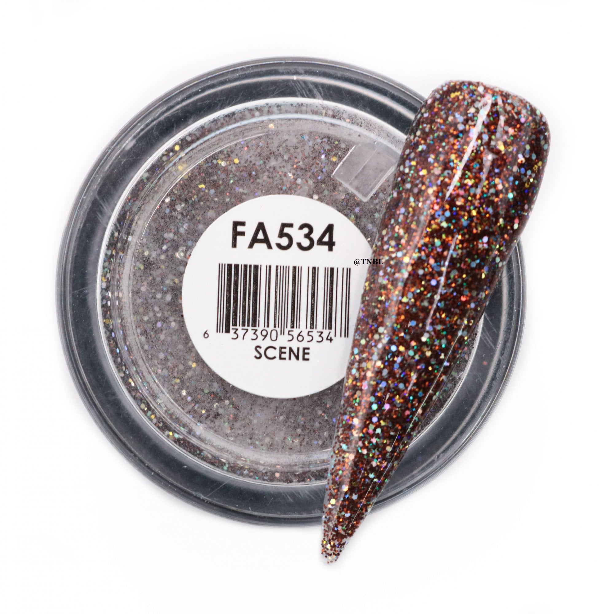 GLAM & GLITS Fantasy Acrylic Nail Powder 1oz / 28g - FAC534 SCENE