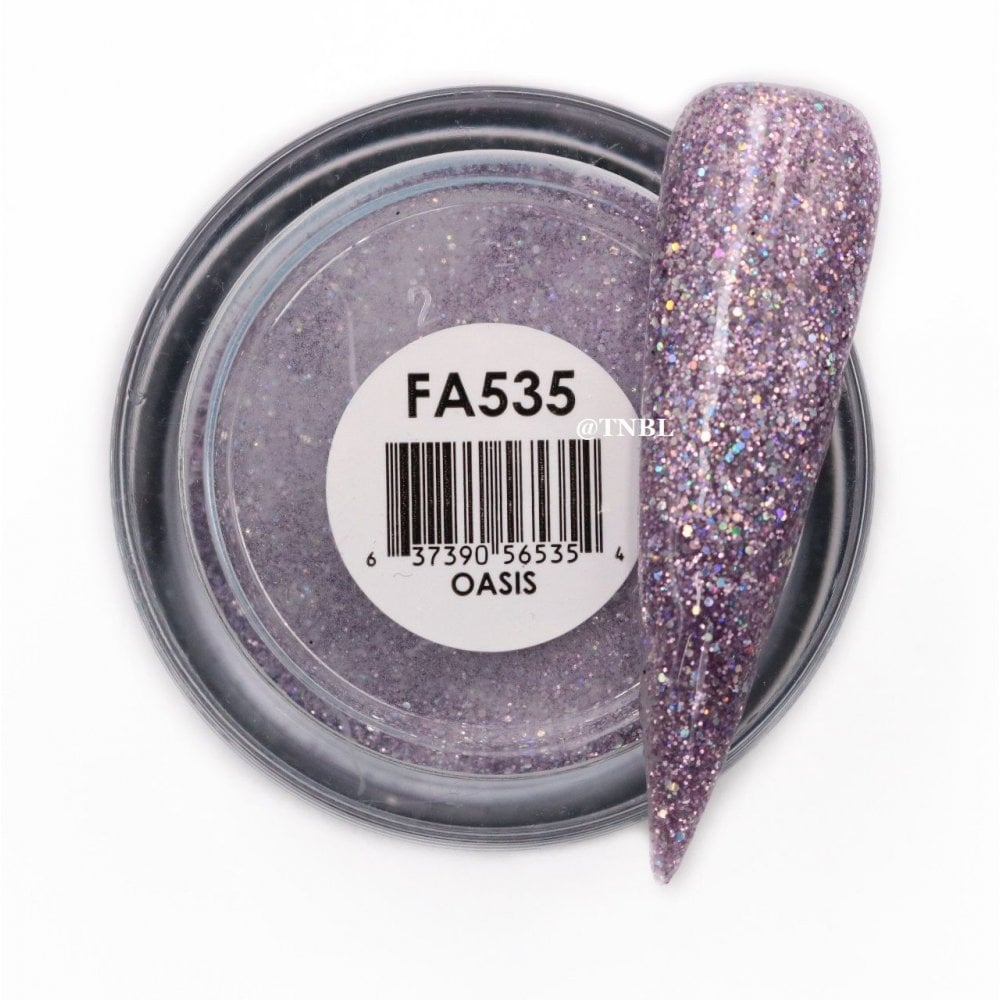 GLAM & GLITS Fantasy Acrylic Nail Powder 1oz / 28g - FAC535 OASIS