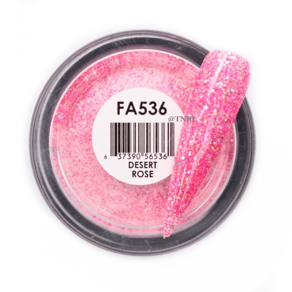 GLAM & GLITS Fantasy Acrylic Nail Powder 1oz / 28g - FAC536 DESERT ROSE