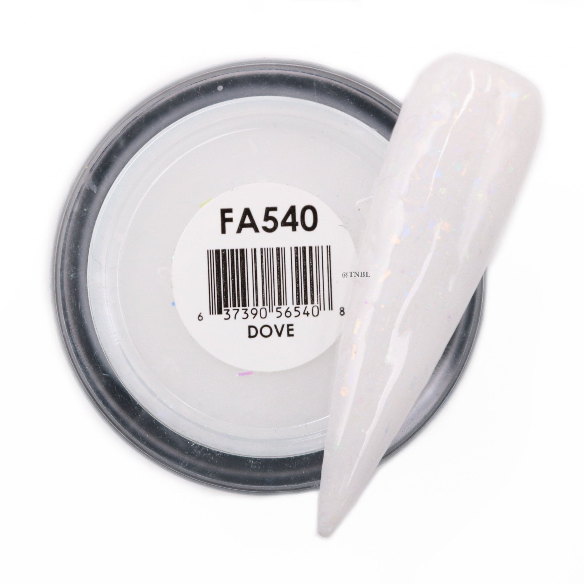 GLAM & GLITS Fantasy Acrylic Nail Powder 1oz / 28g - FAC540 DOVE