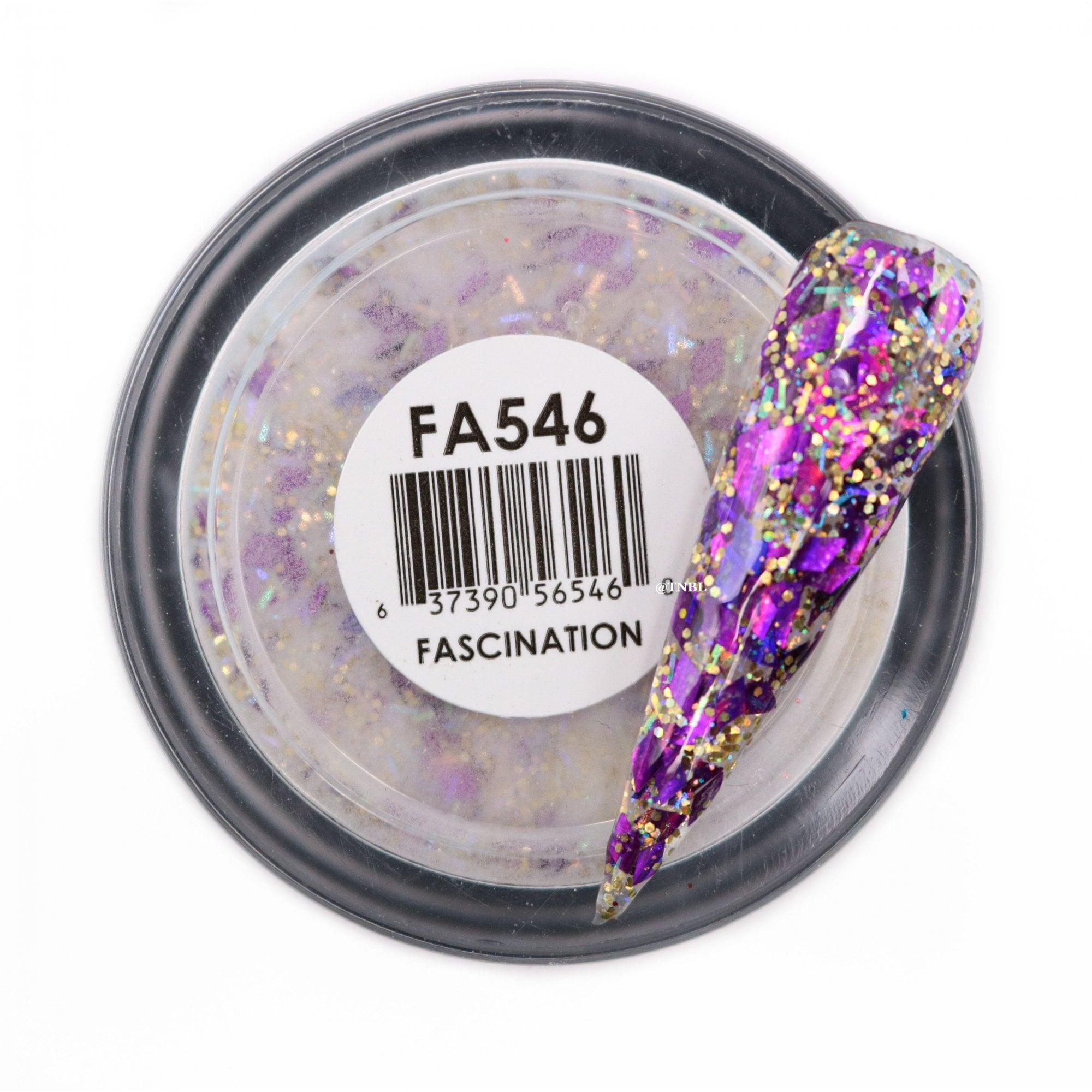 GLAM & GLITS Fantasy Acrylic Nail Powder 1oz / 28g - FAC546 FASCINATION