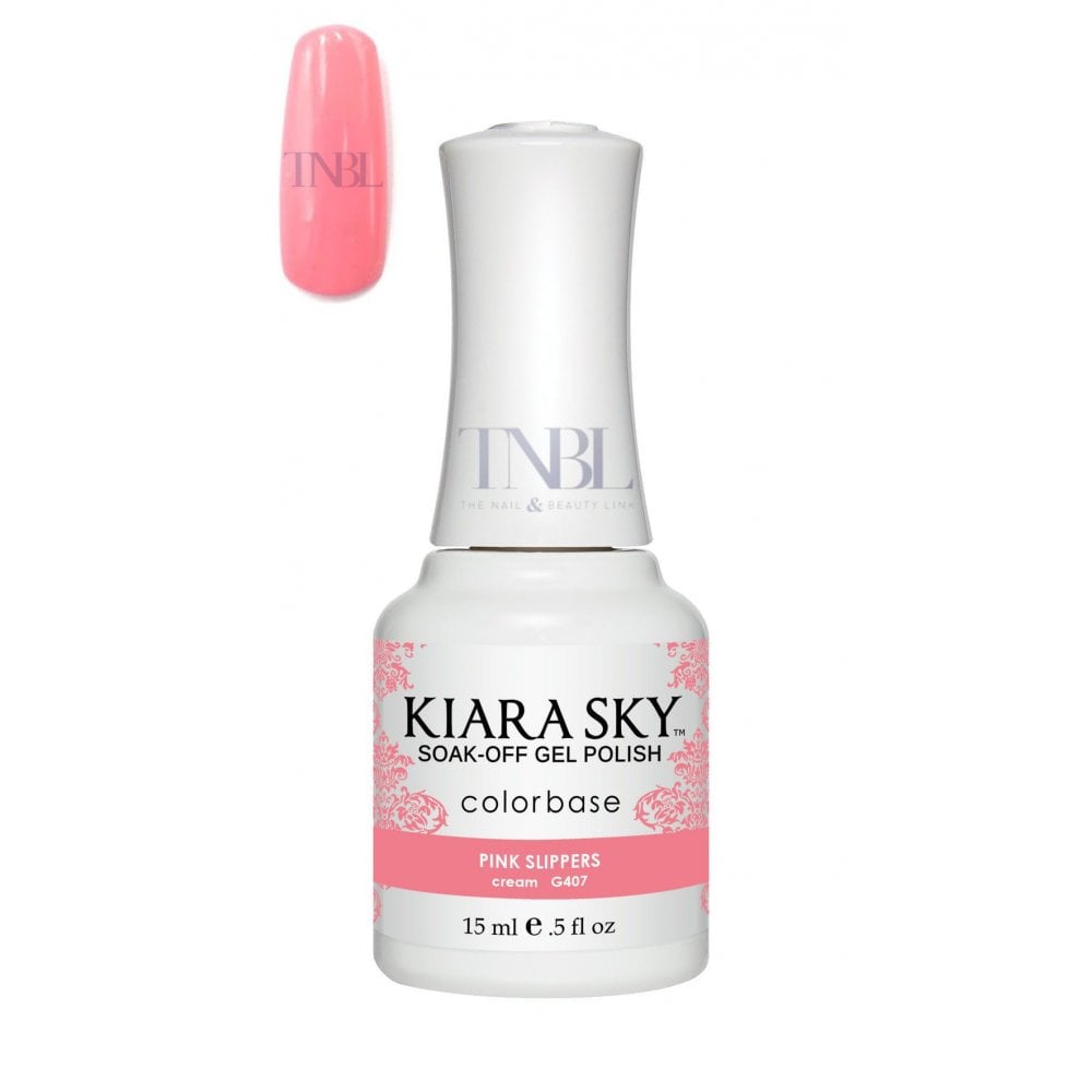 KIARA SKY Gel Polish 15ml - G407 Pink Slippers
