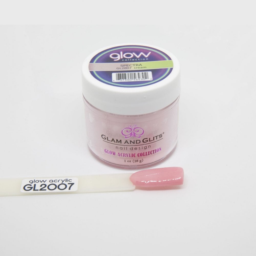 GLAM & GLITS Glow Acrylic Nail Powder 1oz / 28g - GL2007 SPECTRA