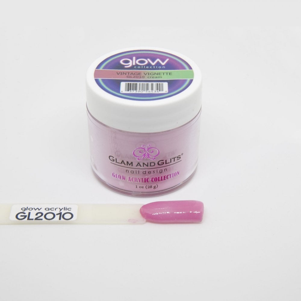 GLAM & GLITS Glow Acrylic Nail Powder 1oz / 28g - GL2010 VINTAGE VIGNETTE