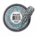 GLAM & GLITS Matte Acrylic Nail Powder 1oz / 28g - MAT603 BAHAMA SPLASH