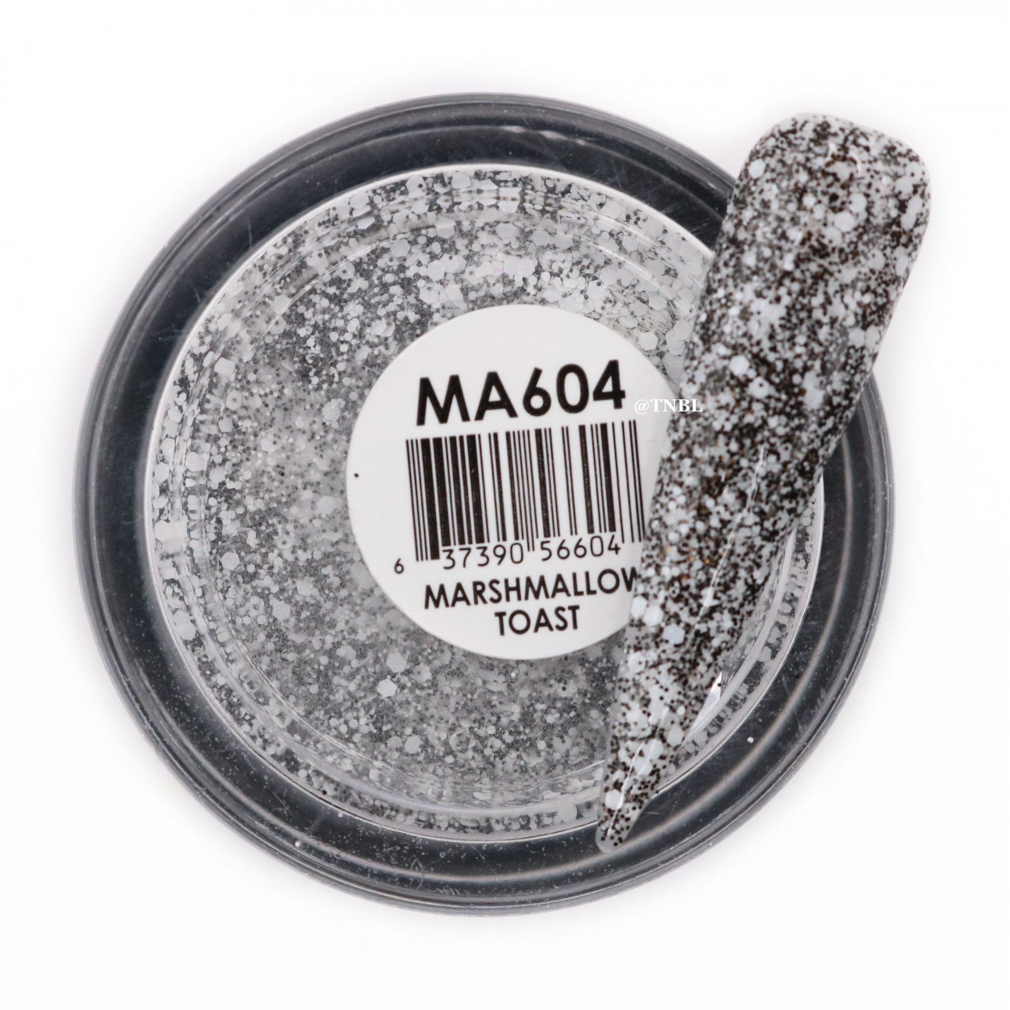 GLAM & GLITS Matte Acrylic Nail Powder 1oz / 28g - MAT604 MARSHMALLOW TOAST