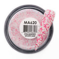 GLAM & GLITS Matte Acrylic Nail Powder 1oz / 28g - MAT620 STRAWBERRY SHORTCAKE