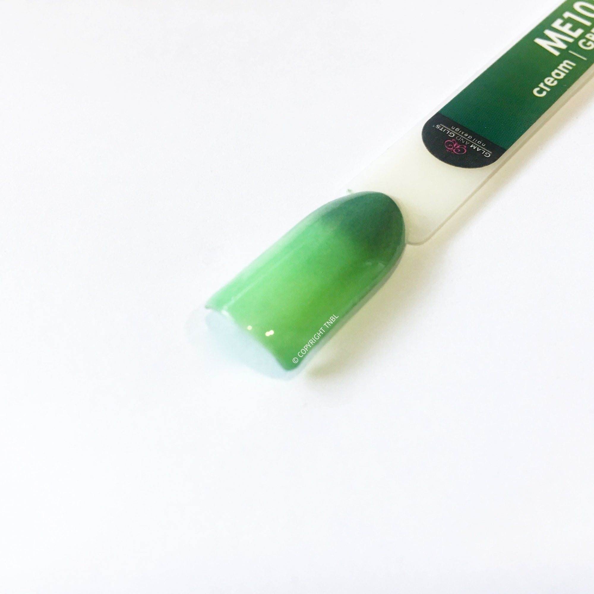 GLAM & GLITS Mood Effect Acrylic Nail Powder 1oz / 28g - ME1014 GREEN LIGHT, GO!