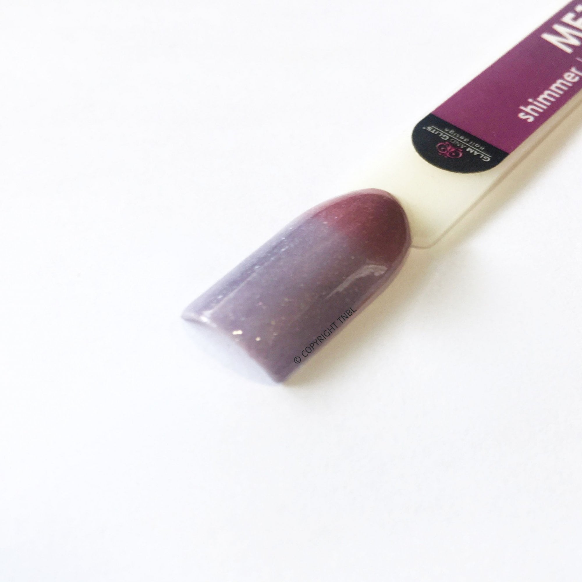 GLAM & GLITS Mood Effect Acrylic Nail Powder 1oz / 28g - ME1038 HOPELESSLY ROMANTIC