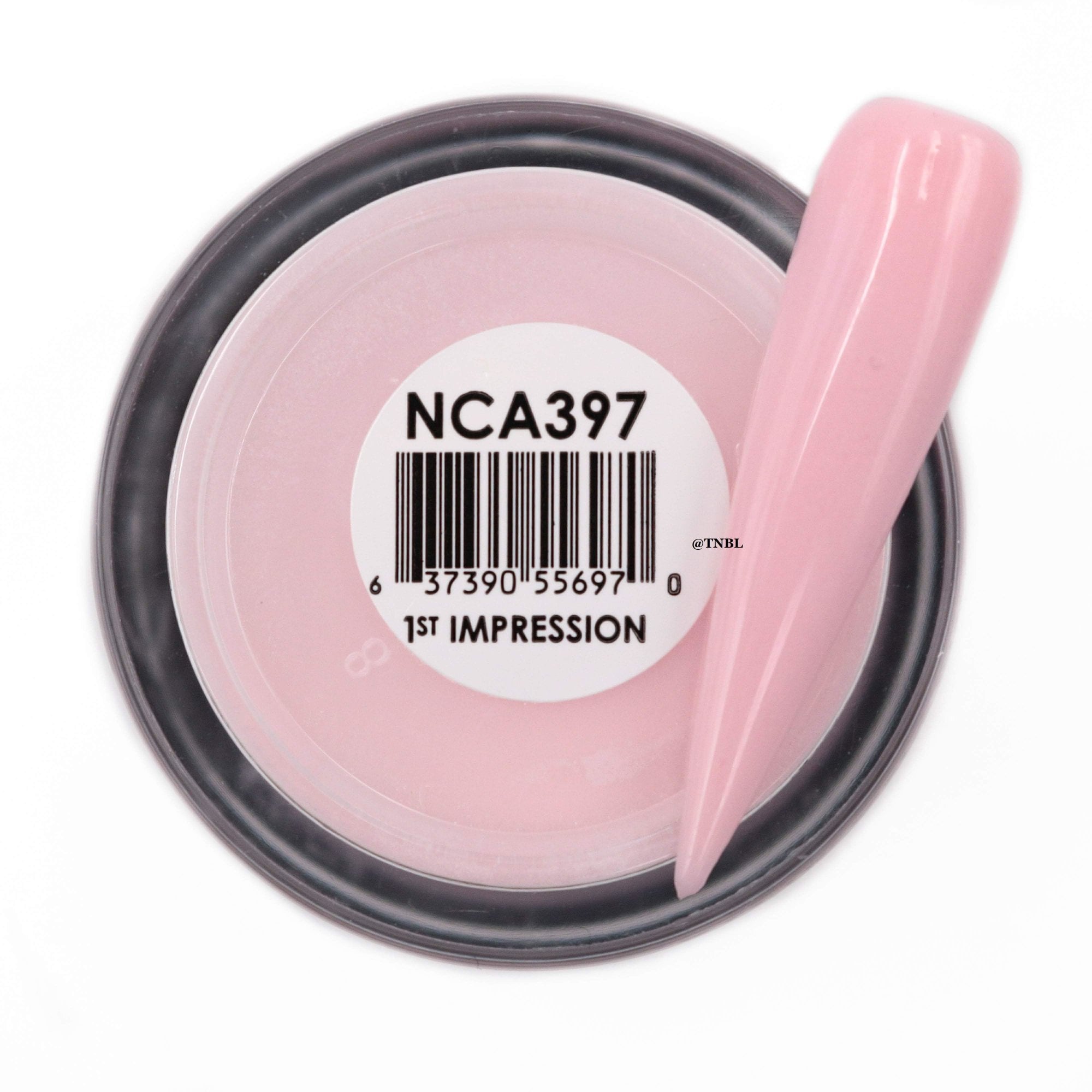 GLAM & GLITS Naked Acrylic Nail Powder 1oz / 28g - NCAC397 1ST IMPRESSION