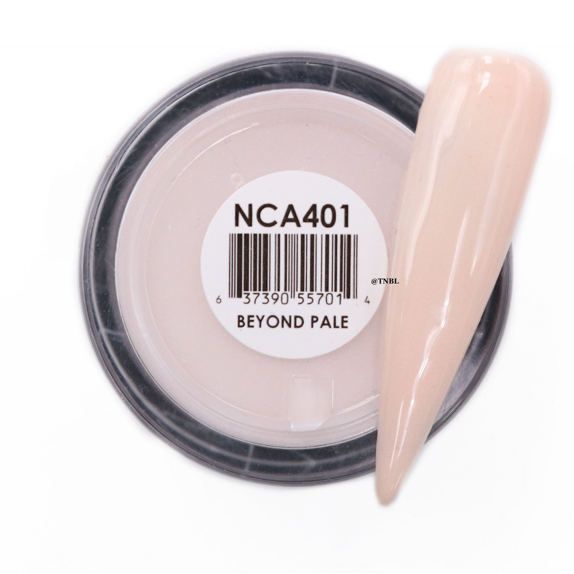 GLAM & GLITS Naked Acrylic Nail Powder 1oz / 28g - NCAC401 BEYOND PALE